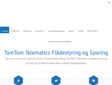 Tablet Screenshot of fleetmatech.dk